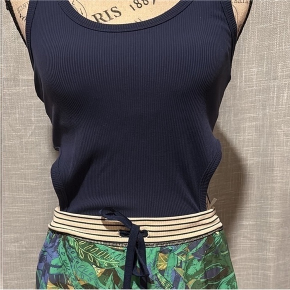 Aerie Navy Ribbed Mini Dress